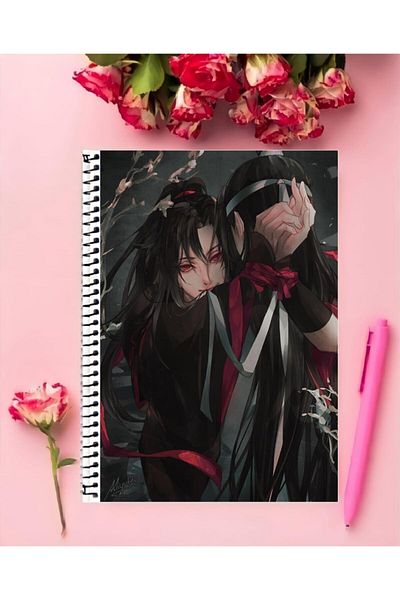 animeandyourworld Mo Dao Zu Shi: Wanjie Pian Anime Notebook 1 Piece Special Design A4 Size 21*29 Cm