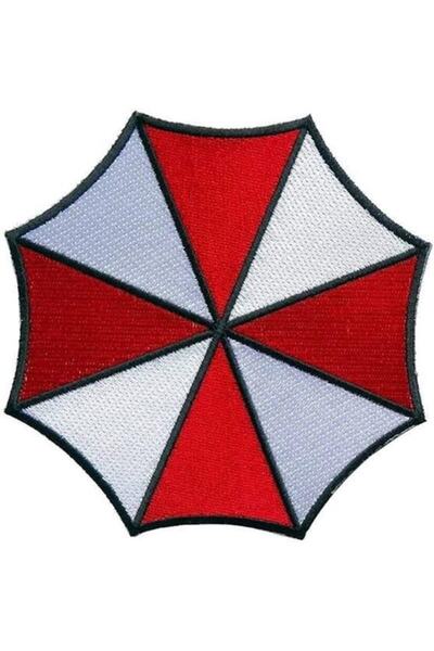 Sim Nakış Cırt Bantlı Şemsiye Karekter Nakış Işleme Arma Patch Peç 7x7 Cm