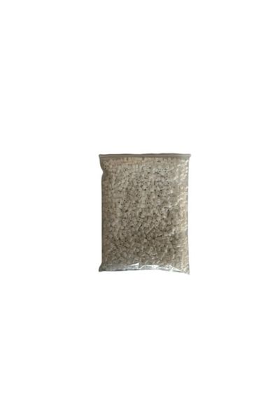 Hdg Χάντρες που κολλούν με σίδερο 1 Kg Λευκό (Μέσος όρος 22.000 χάντρες) - Μήκος Midi 5 mm