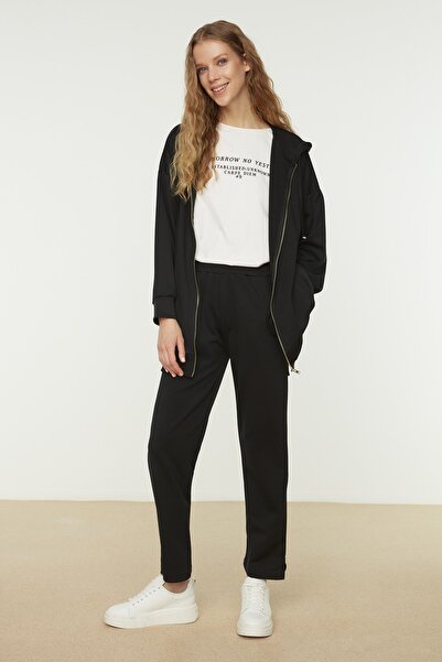 Trendyol Modest Sweatsuit Set - Black - Regular