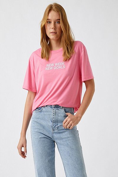 Koton T-Shirt SS - Απλό σχέδιο
