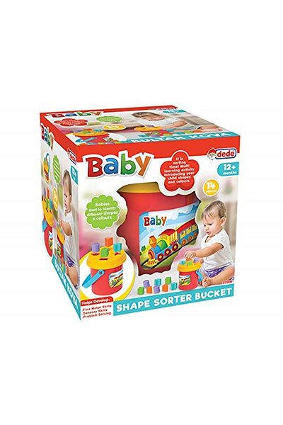DEDE Colorful Shapes Find Plug Bucket 02006
