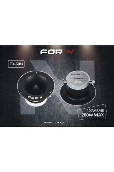 For-X Tx-61n 10 Cm 140watt 70rms Neodyum Spl Tweeter 1 Takım 2 Adet