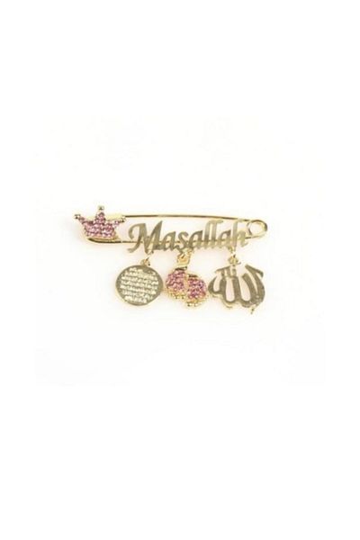Zirve Mashallah Written Baby Lapel Pin