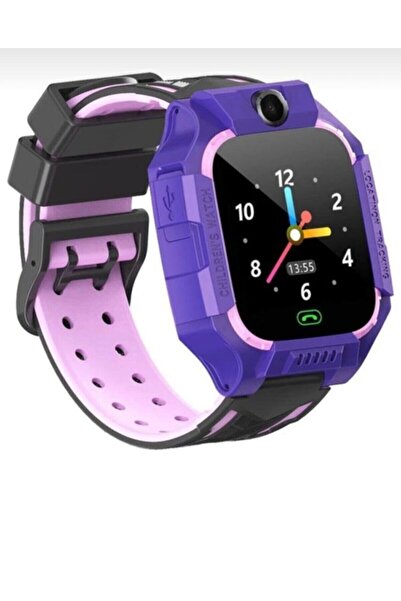SİNCARLAR ELEKTRONİK Sım Kartlı Lbs Takip Akıllı Çocuk Saati-mor