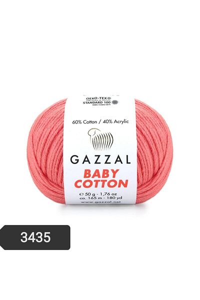 Gazzal Baby Cotton 50 3435 - Άνετο και κοντό κούρεμα