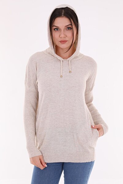 citycenterfashion Pulover tricotat subțire cu glugă pentru femei cty-akc-1118...