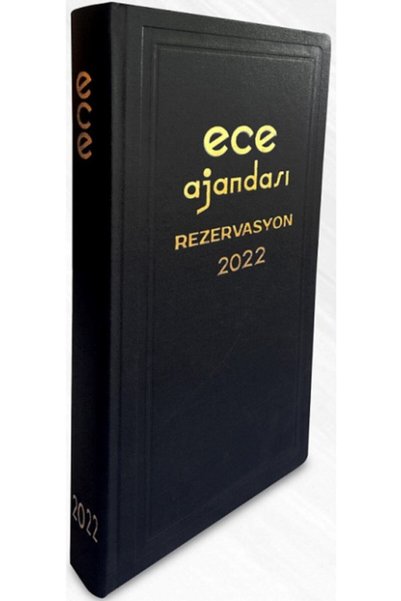 Ece Ajanda Σειρά 2022 Εμπορική Συλλογή Ευρασίας, Κράτηση 17x33