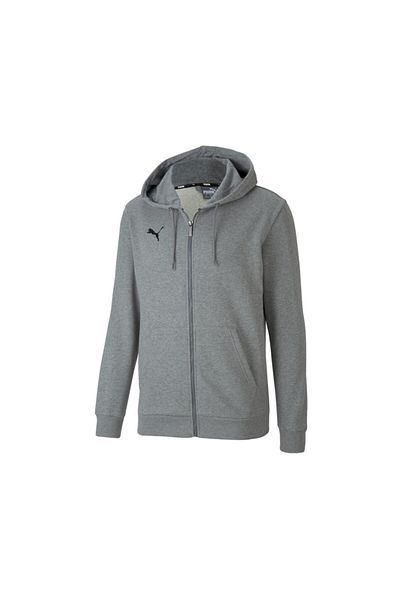 Puma 65670833   Teamgoal 23 Casuals με κουκούλα Ανδρικό μπουφάν προπόνησης ποδοσφαίρου Γκρι