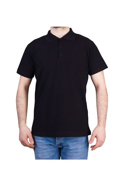 emre spor Μπλουζάκι Polo Neck Μαύρο