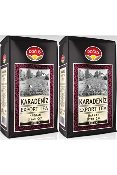 Doğuş 1000 جرام 2 عبوة شاي تصدير البحر الأسود