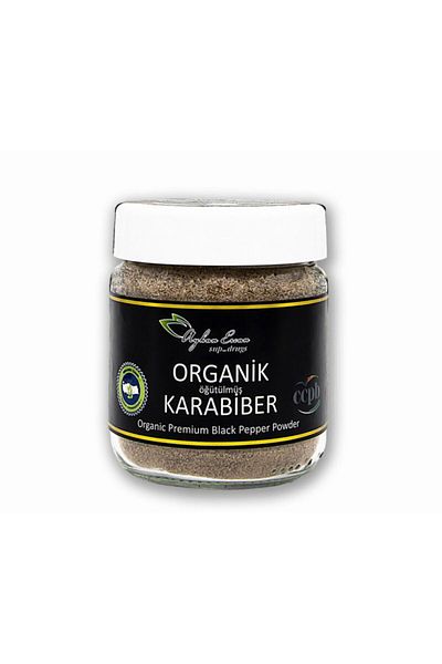 Ayhan Ercan Ground Organic Black Pepper 80 G
