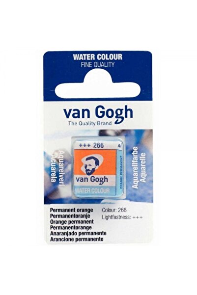 Genel Markalar Van Gogh Sulu Boya - Permanent Orange 266 (yarım Tablet)