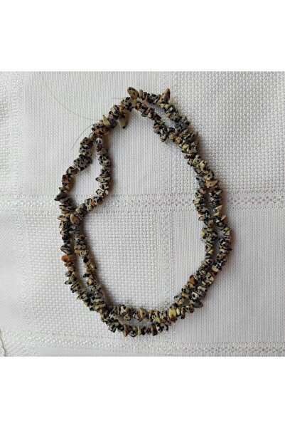 ByKolyeucum Quail Jasper Stone Broken Stone Natural Stone String Bead 80 cm K...