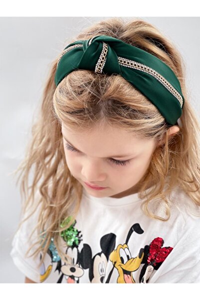 QUEEN AKSESUAR Верижна каменна лента с възел Детска корона за възрастни Смара...