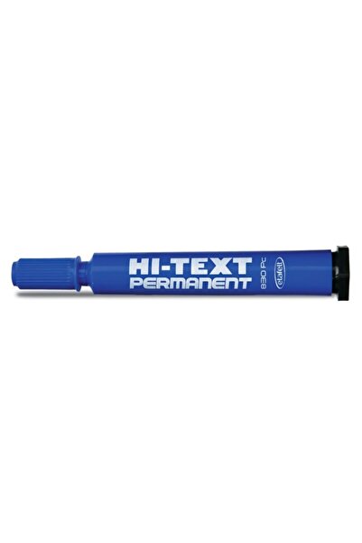 Hi-Text 830 Permanent Side Cut Tip, Calligraphy Pen - Blue - 1 Piece