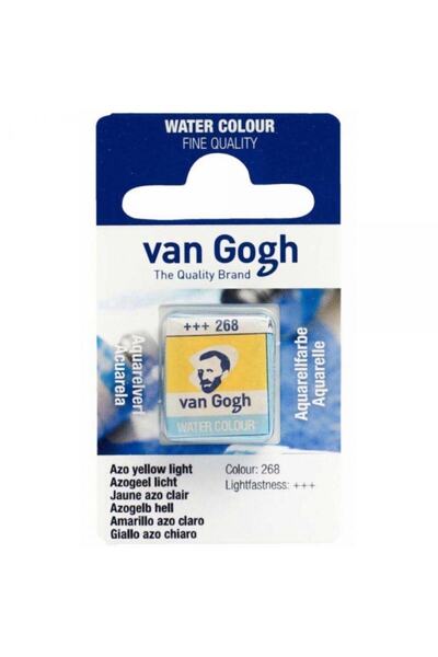 Van Gogh Van Gogh Sulu Boya - Azo Yellow Light 268 (yarım Tablet)