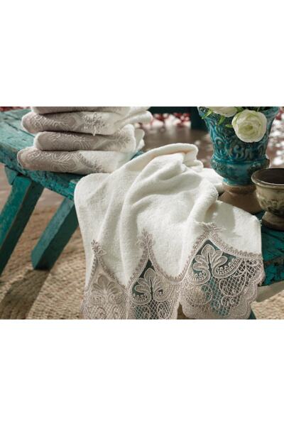 Dantela Французький крем для бамбукових рушників Gupurlu Sude Ceyizlik