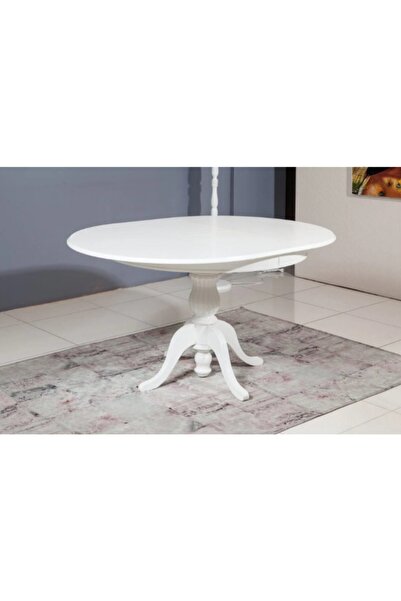 METSAN AKSESUAR 110'luk Baba Ayak Masa Beyaz