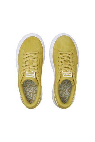 Puma Suede Mayu Kadın Sarı Günlük Spor Ayakkabı - 380686-11