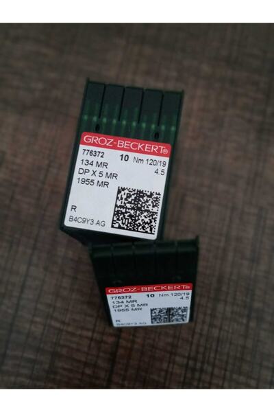 Groz Beckert Dp X 5 Mr Kalın Dip Eğri Uç Dikiş Iğnesi No:19/120 100 Adet