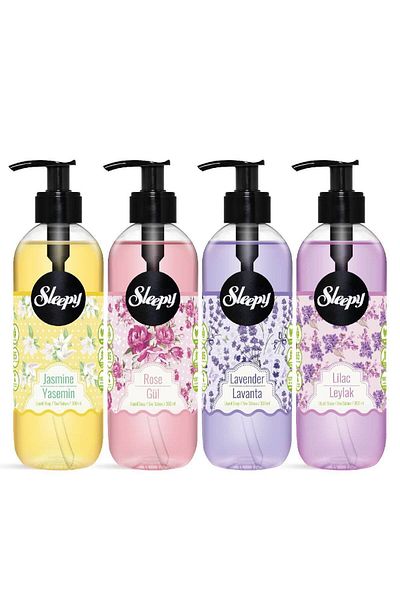 Sleepy Flower Series Liquid Soap 4-Piece Advantage Pack 4×300 Ml