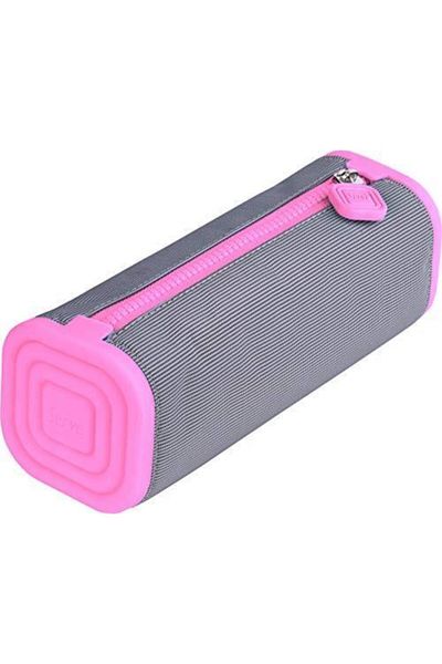 Serve Τσάντα στυλό Prismo Light Grey Candy Pink Square