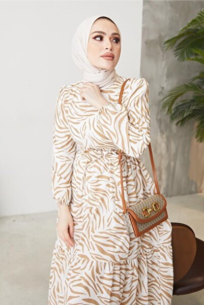 benguen Φόρεμα με σχέδιο Zebra