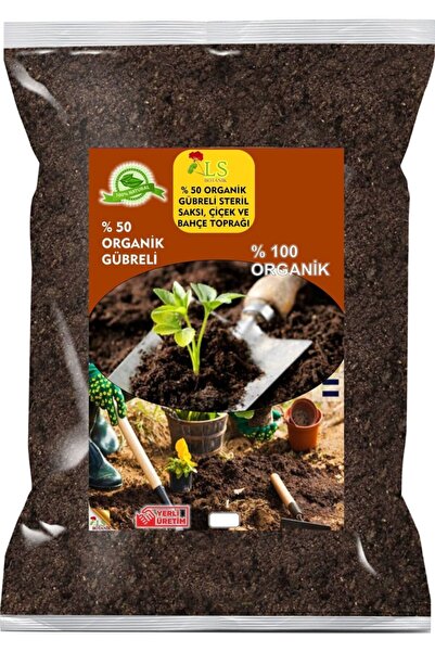 LS BOTANİK Gübreli Steril Saksı, Çiçek Ve Bahçe Toprağı 3,5 Litre