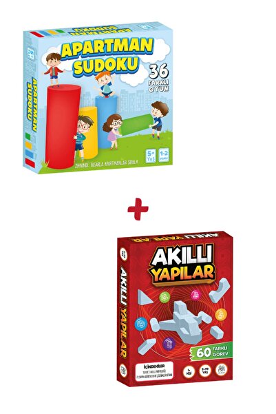 Tes Yayıncılık شقة سودوكو / مجموعة الهياكل الذكية المكونة من قطعتين