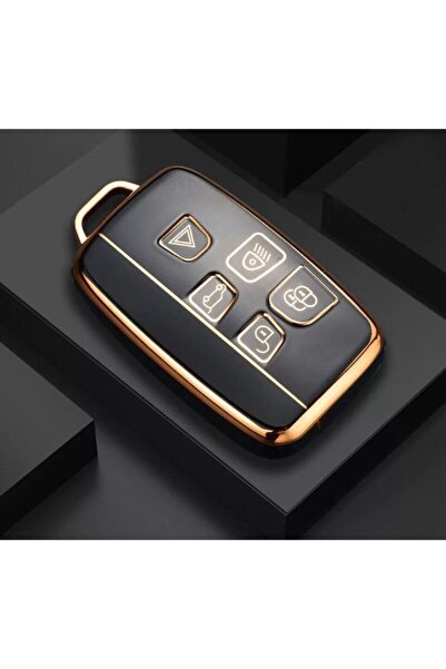 AYZ GARAGE حافظة مفاتيح سوداء من مادة رينج روفر تي بي يو