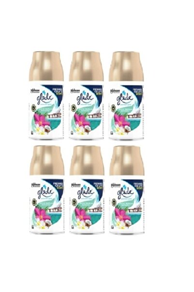 Glade Oda Parfümü Otomatik Sprey Oda Kokusu Bahar Kokuları Yedek Tropikal Flo...