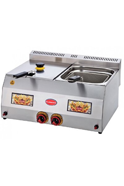 Işıkgaz Fritöz Lpg Li 8+8 Lt. 5 Kw Endüstriyel Profesyonel