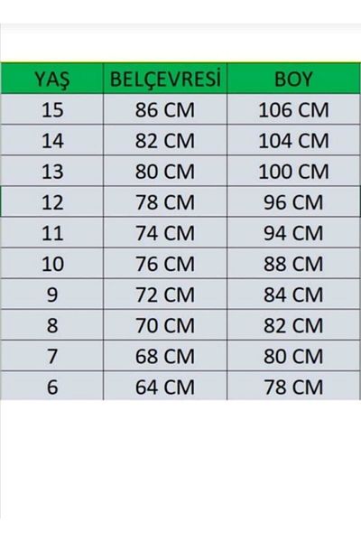 HMZ GİYİM Unisex Children's Ribbed Waist Gray Canvas School Pants