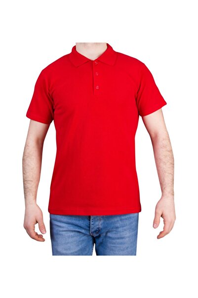 emre spor Polo ovratnik T-shirt crveni
