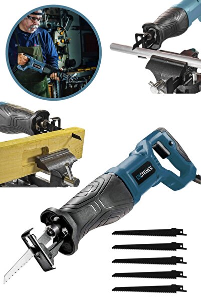 STEİNER Alman 3600 Watt Devir Ayarlı Bakır Sargılı Beton Tuğla Kemik Kesme Tilki Kuyruğu Makinesi