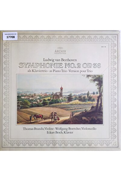Plak Merkezi Beethoven (ECKART BESCH, KLAVIER) - Dönem Baskı Klasik Müzik Plak