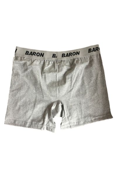 BARON Ανδρικό Grey Lycra Boxer - Πακέτο 1