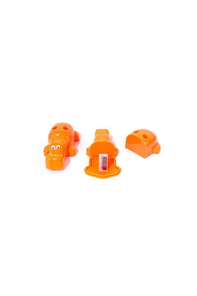 Onas Cute Crocodile Pencil Sharpener with Tank - Orange