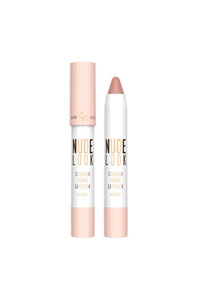 Golden Rose Nude Look Creamy Shine Lipstick No: 01