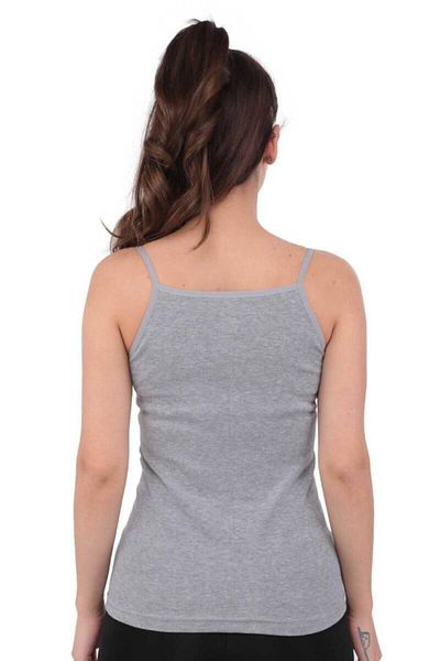 Tutku Tricou pentru femei Mlvx Rib Rope Strap 135 Cod/culoare: Gri Blsm