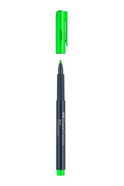 Faber Castell Фабер-Кастел неоново зелен творчески маркер