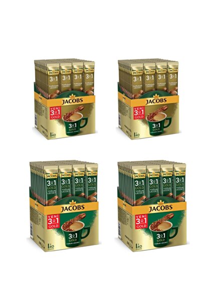 Jacobs 40lı 18 gr Yoğun Içim Lezzet 2li + 40lu Yumuşak Içim 18 gr Lezzet 2li Paket