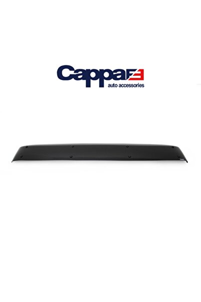 Cappafe Ford Transit Front Window Sunshade Visor Visor Hat Terek Acrylic (ABS) Piano Black 2014-2018