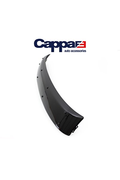 Cappafe Ford Transit Front Window Sunshade Visor Visor Hat Terek Acrylic (ABS) Piano Black 2014-2018