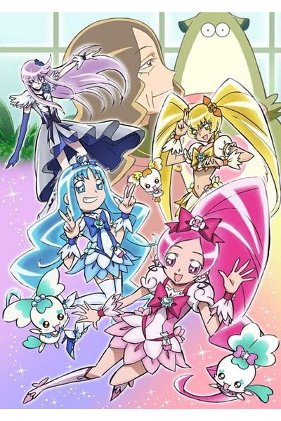 animeandyourworld Heartcatch Precure! Anime Copybook (Wire, Checked) A4 Size, 21X29 cm