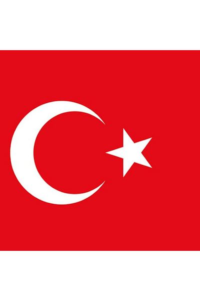 animeandyourworld Turkish Flag Notebook 1 Piece Special Design A4 Size 21*29 Cm Wired Striped Notebook