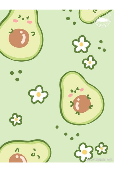 AYAŞLI KIRTASİYE Avocado (Avacado) Notebook 1 Piece Special Design A4 Size 21*29 cm Ring Notebook