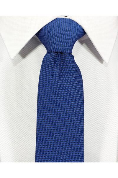 BLC Basic Line Co. Комплект вратовръзка и кърпичка Saxe в син цвят