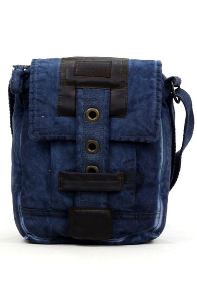 Old Cotton Cargo 8127 New Living Shoulder Messenger Casual Canvas Shoulder Daily Vintage βαμβακερή υφασμάτινη τσάντα